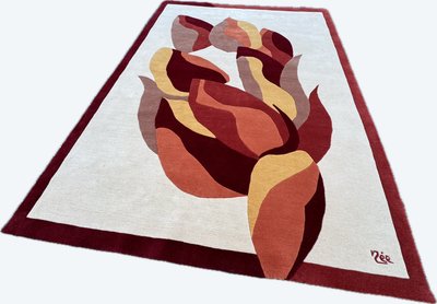 Art Deco rug 277x200 cm