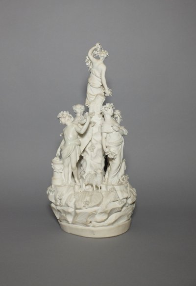 Allegorical group in biscuit - Paris, circa 1800