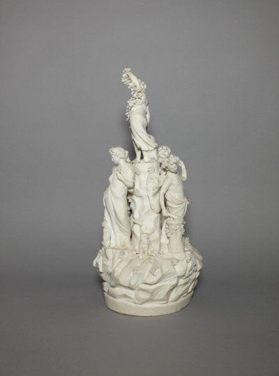 Allegorical group in biscuit - Paris, circa 1800