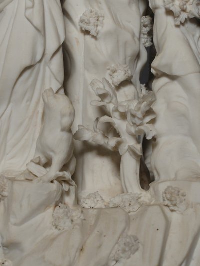 Allegorical group in biscuit - Paris, circa 1800