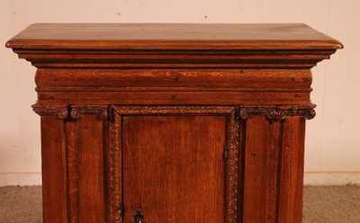 tabernacle en chêne d'époque renaissance