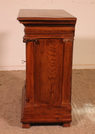 tabernacle en chêne d'époque renaissance
