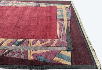 Modern rug from Nepal 285x250 cm