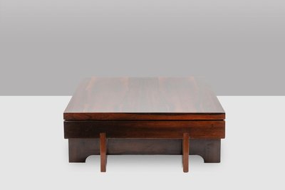 Table basse de style Art déco en palissandre. Années 1970.LS64731409P