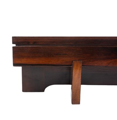 Table basse de style Art déco en palissandre. Années 1970.LS64731409P