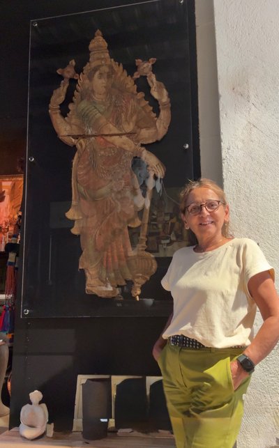 Paire  Figures Divines Hindoues – Inde, XIXe / début XXe  siècle