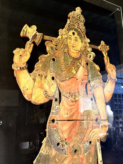 Paire  Figures Divines Hindoues – Inde, XIXe / début XXe  siècle