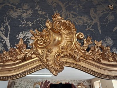 Specchio d'epoca Napoleone III 175 x 98