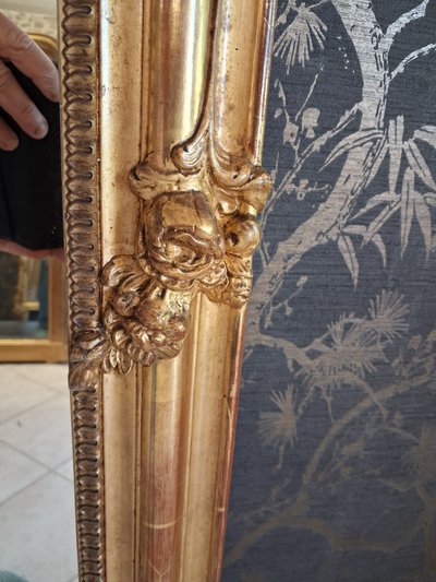 Specchio d'epoca Napoleone III 175 x 98