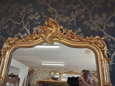 Specchio d'epoca Napoleone III 175 x 98
