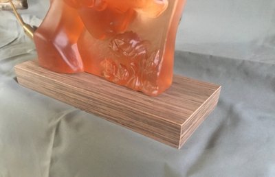 Lampe Art-Déco pâte de verre