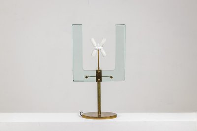 Nathalie Grenon for Fontana Arte, Modernist lamp circa 1940-50.LS6475