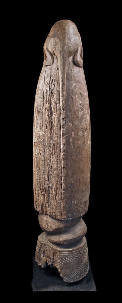 Hauspfosten, Totem, Ozeanische Kunst, Stammeskunst, Ozeanien, Papua-Neuguinea, 142 cm