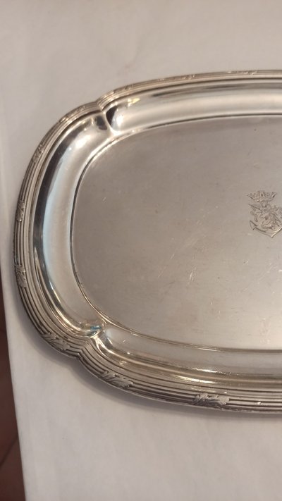 Small Christofle Messageries Maritimes tray