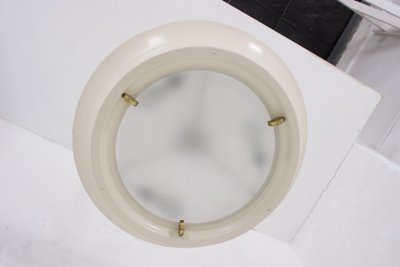 Art Deco Ceiling Chandelier in the Jean Perzel Style.
