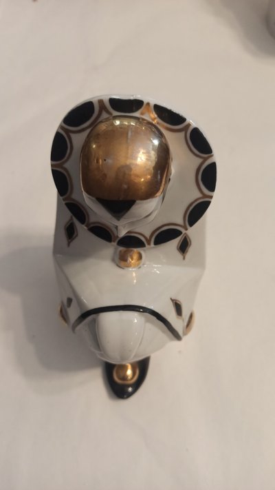 Pair of Pierrot bookends