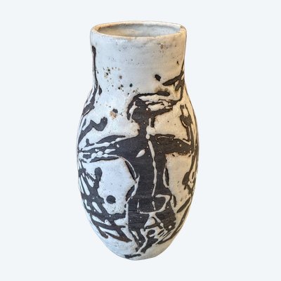 Ramos Vallauris figurative ceramic vase from the 50s/60s