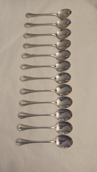 12 Christofle ice cream spoons