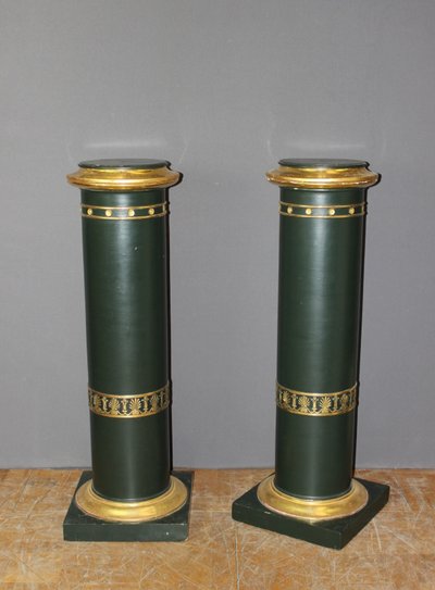 Pair of Empire style columns from the late 19th century