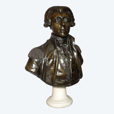 Busto del marchese de La Fayette di Jean-Antoine Houdon