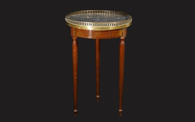 Small table / bouillotte table  Mahogany