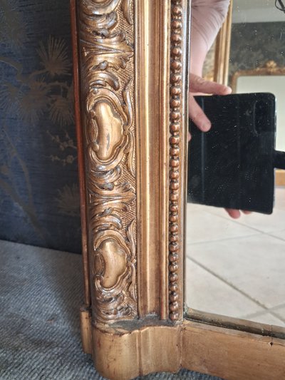 Specchio d'epoca Luigi Filippo 181 x 99