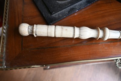 Rare baton de chef de fanfare du XIX