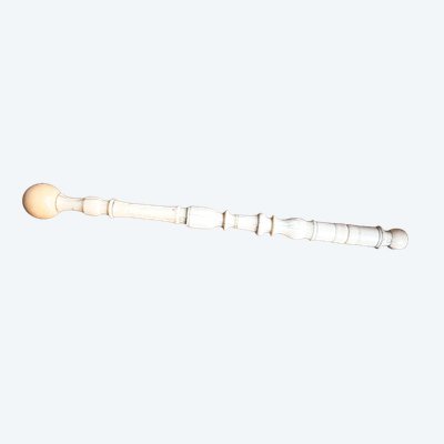 Rare baton de chef de fanfare du XIX