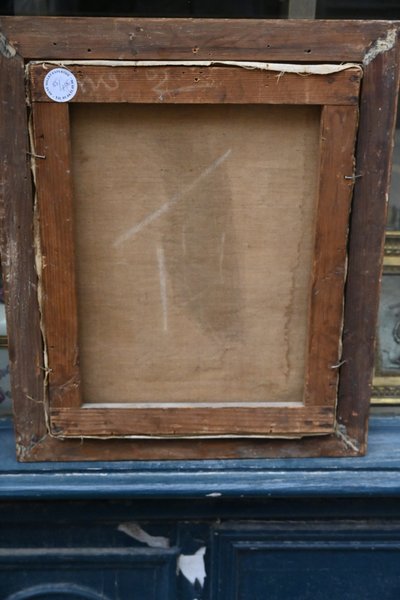 Ansicht von Caen, Öl auf Leinwand, spätes 19. Jahrhundert