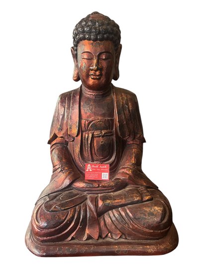 Important bouddha - Vietnam - XIX ème