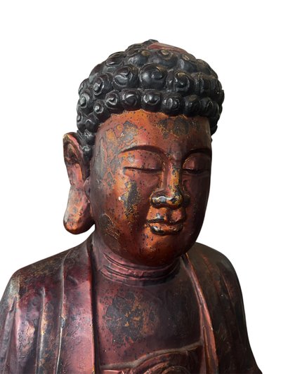 Important bouddha - Vietnam - XIX ème
