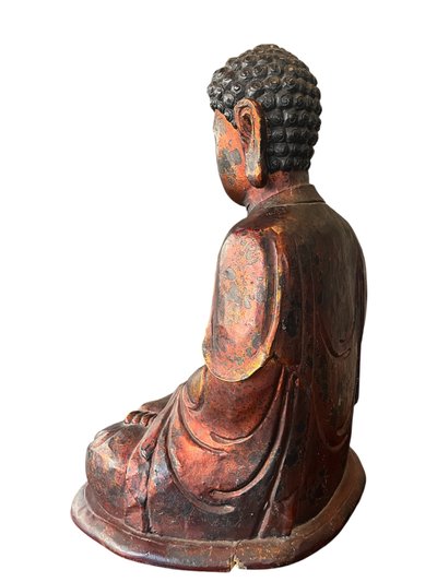 Important bouddha - Vietnam - XIX ème