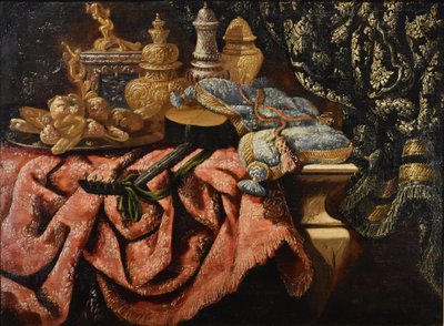 Antonio Tibaldi (rome, C. 1633 - 1684), Still Life With Precious Objects