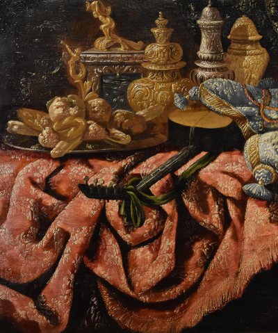 Antonio Tibaldi (rome, C. 1633 - 1684), Still Life With Precious Objects