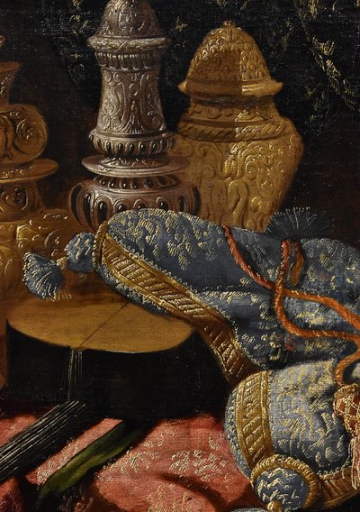 Antonio Tibaldi (rome, C. 1633 - 1684), Still Life With Precious Objects