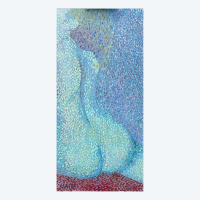 Femme nu de dos