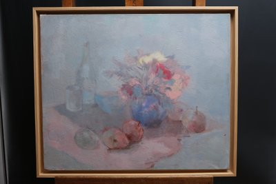 Stillleben in Pastellfarben