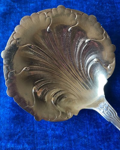 Rare Cardeilhac strawberry scoop.