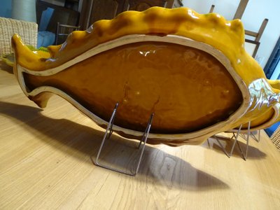 1960 Vallauris Bouillabaisse Set timbrato 15 pezzi Vintage