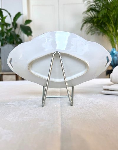 Ravier En Porcelaine De Limoges - Jean Pouyat - Vieux Paris - Tableware - Monograms