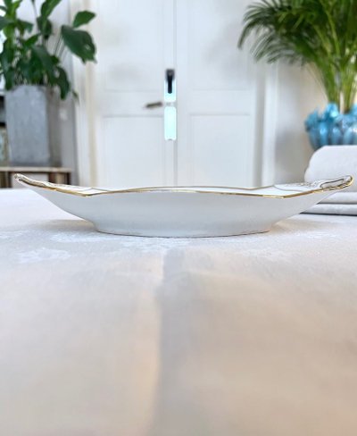 Ravier En Porcelaine De Limoges - Jean Pouyat - Vieux Paris - Tableware - Monograms