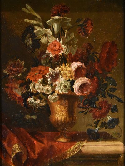 Blumenstillleben, Flämische Schule des 17. Jahrhunderts