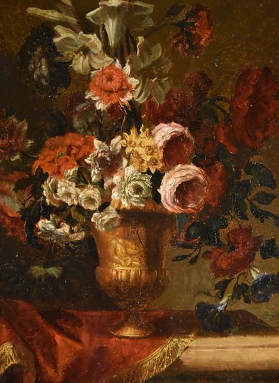 Blumenstillleben, Flämische Schule des 17. Jahrhunderts