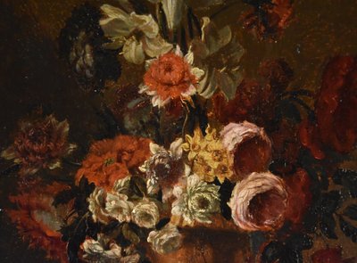 Blumenstillleben, Flämische Schule des 17. Jahrhunderts