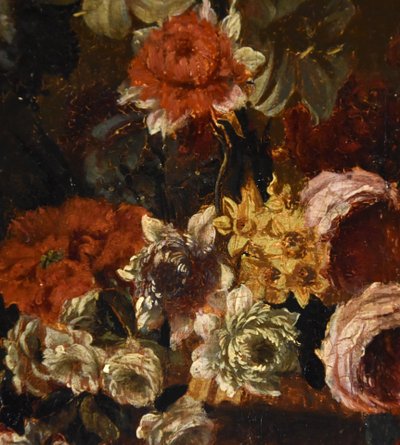 Blumenstillleben, Flämische Schule des 17. Jahrhunderts