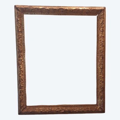 Cadre ancien  bois doré époque LXIV à  la Bérain