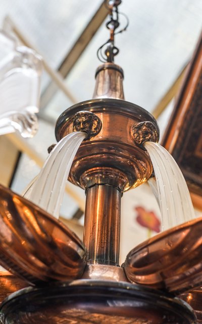 LUSTRE 1950 Art Deco style