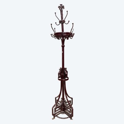 Porte manteau en fonte style Art nouveau
