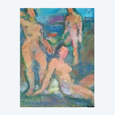 Louis TONCINI ( 1907- 2002 ). lES TROIS GRACES.