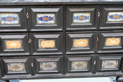 Cabinet Naples Italy, early 18th century workshop of Vittorio Billa